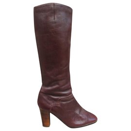 Autre Marque-vintage boots 70's p 38-Dark brown
