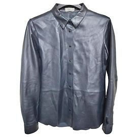 Closed camicia di pelle Blu