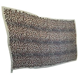 Fendi-Maxi Stole-Black,Pink,Cream,Light brown