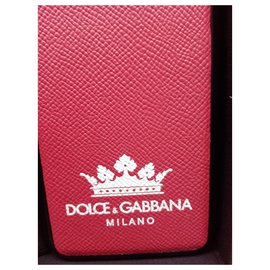 Dolce & Gabbana-borse, portafogli, casi-Rosso