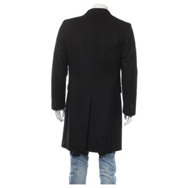Sandro-Men Coats Outerwear-Black