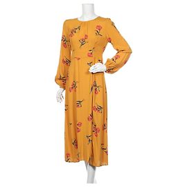 & Other Stories Vestidos Multicor Amarelo