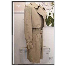 Hermès-Coats, Outerwear-Beige