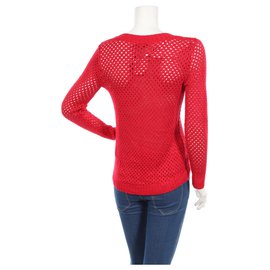 Adolfo Dominguez-Knitwear-Red