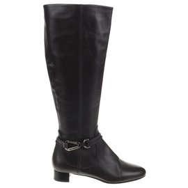 Bally leather boots brown Brown