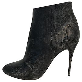 Maison Martin Margiela Ankle Boots Dark Grey Leather Dark grey