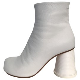 Mm6 Botines Blanco