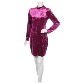 Robe en velours rose Samsoe & Samsoe L Rose