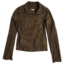 Autre Marque Veste Utzon en cuir marron Marron