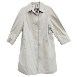 Burberry mujer impermeable vintage sixties t 40 Beige