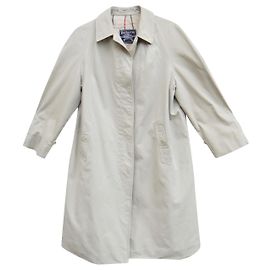 Burberry mujer impermeable vintage sixties t 40 Beige
