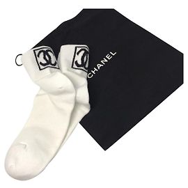 Chanel Socken Weiß