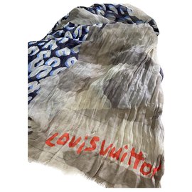 Louis Vuitton-Scialle Louis Vuitton-Multicolore