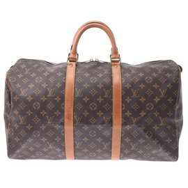 Louis Vuitton-Louis Vuitton Keepall 50-Brown