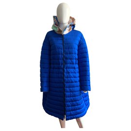 Emilio Pucci Parka acolchoada multicolorida Multicor