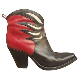 Sartore p boots 36 Black Red