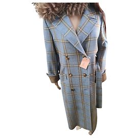 Loro Piana Mäntel, Oberbekleidung Blau