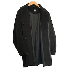 Hugo Boss Männer Mäntel Oberbekleidung Schwarz
