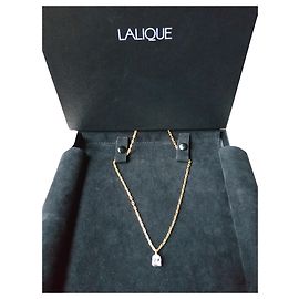 Maiglöckchen Lalique Halskette Gold hardware