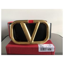 Valentino Garavani-Belts-Black