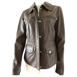 Ralph Lauren-Leather jacket-Brown