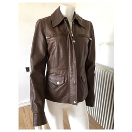 Ralph Lauren-Leather jacket-Brown