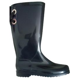Botas Marni de goma charol azul marino Azul marino