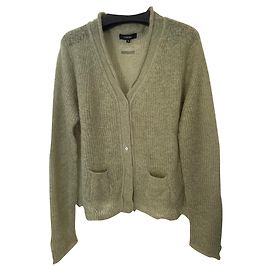 Cotélac Cardignan buttoned front, Light green