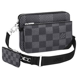 Louis Vuitton-LV trio messenger nuevo-Gris