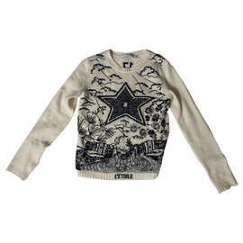Christian Dior Dior Kaschmirpullover 2019 a / w Weiß