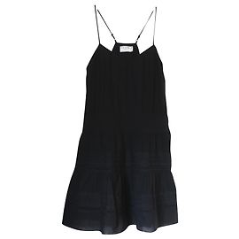 Frame Denim Robe débardeur Le Lace Noir