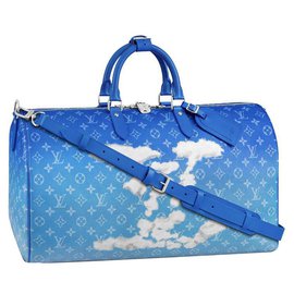 Louis Vuitton-LV Keepall Clouds new-Blue