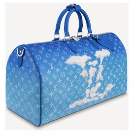 Louis Vuitton-LV Keepall Clouds nuovo-Blu