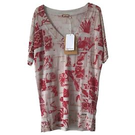 pull manches courtes John Galliano XS Rouge