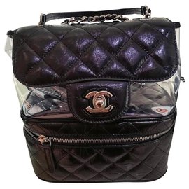 Chanel Backpacks Black
