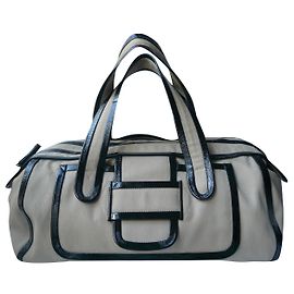 PIERRE HARDY Sac toile week -end Bon état GM Beige