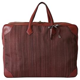 Hermès-Bags Briefcases-Red