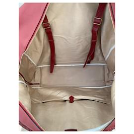 Hermès-Bags Briefcases-Red