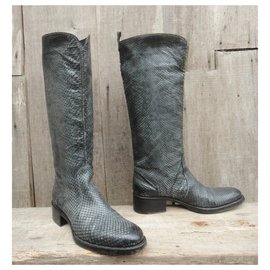 Sartore-Sartore python boots p 37-Grey