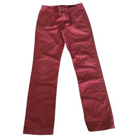 Polo Ralph Lauren-Un pantalon-Rouge,Bleu Marine
