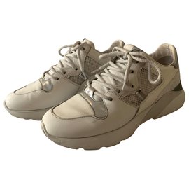 Hogan-Sneakers in pelle bianca-Bianco