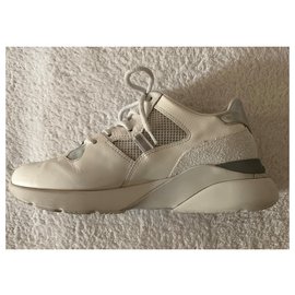 Hogan-Sneakers in pelle bianca-Bianco
