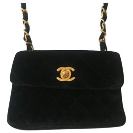 Chanel-Bolso Chanel nano 2.55-Negro