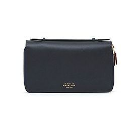Smythson VERY DARK BLUE DAY ORGANIZER NEW Dark blue