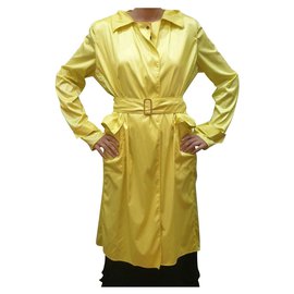 Sportmax-Sportmax yellow raincoat-Yellow