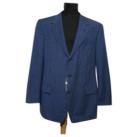 Ermenegildo Zegna-Blazers Jackets-Blue
