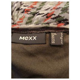 Autre Marque-Mehrfarbiges MEXX Kleid XL-Mehrfarben 