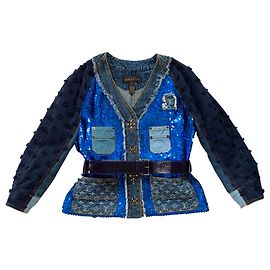 Louis Vuitton Casacos Azul Multicor