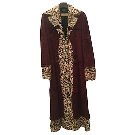 John Galliano Coat Red