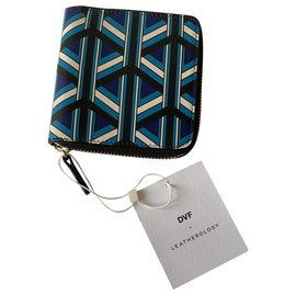 Diane Von Furstenberg Wallets Blue